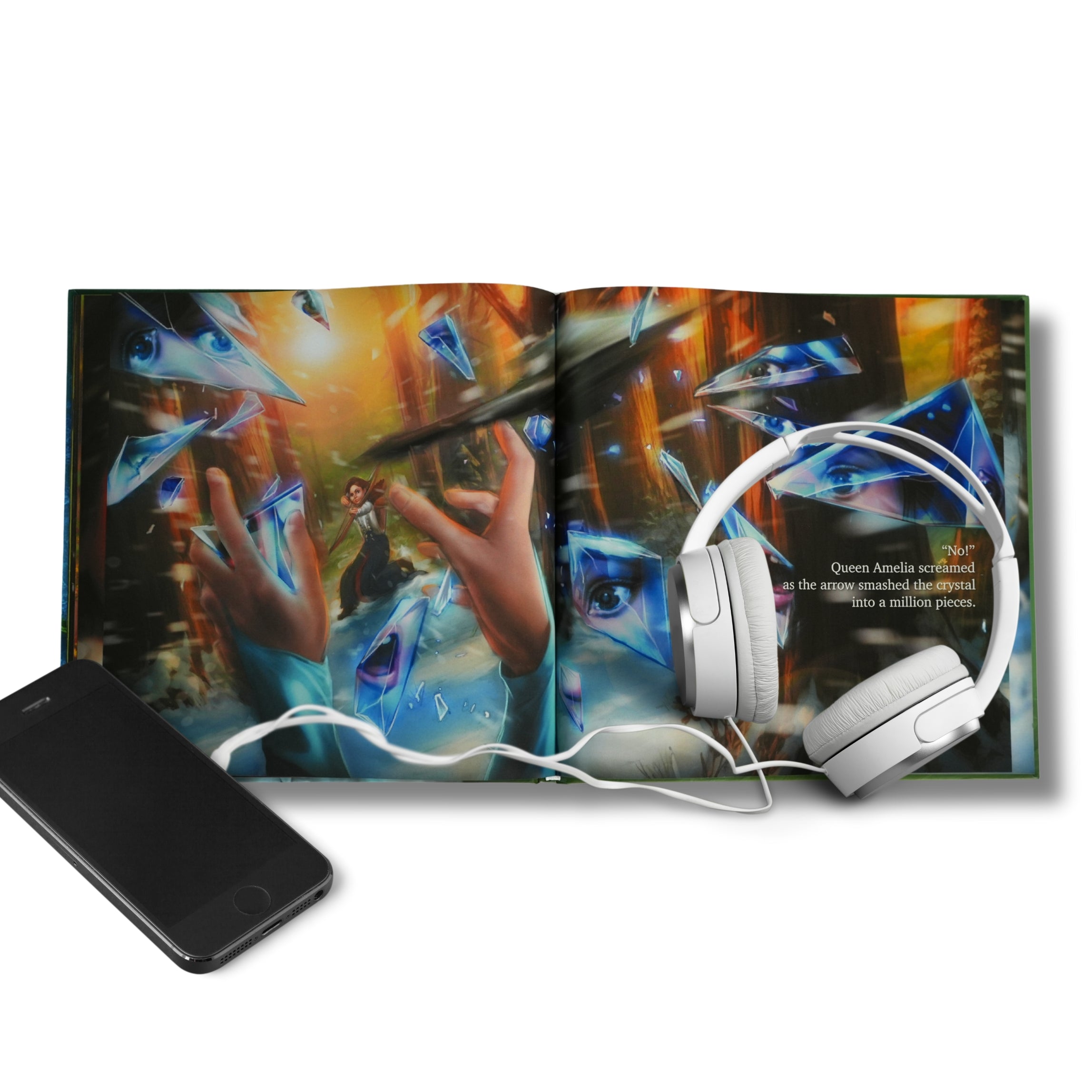 Hardcover book with audio Hardcover book with audio